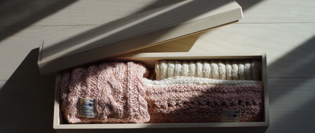 チクチクしないシルクのセーター・帽子・マフラー/肌にやさいいネット通販のシーズニット